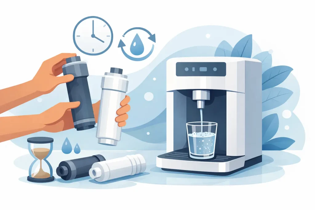 Quando fazer a troca do refil do purificador